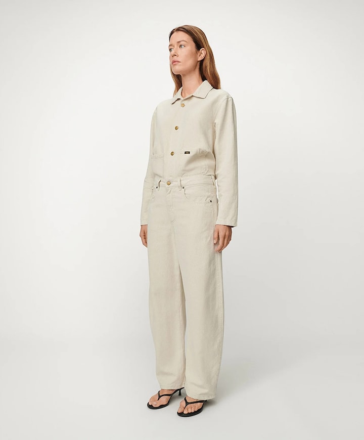 Dali 7906 Natural Linen dames broek beige