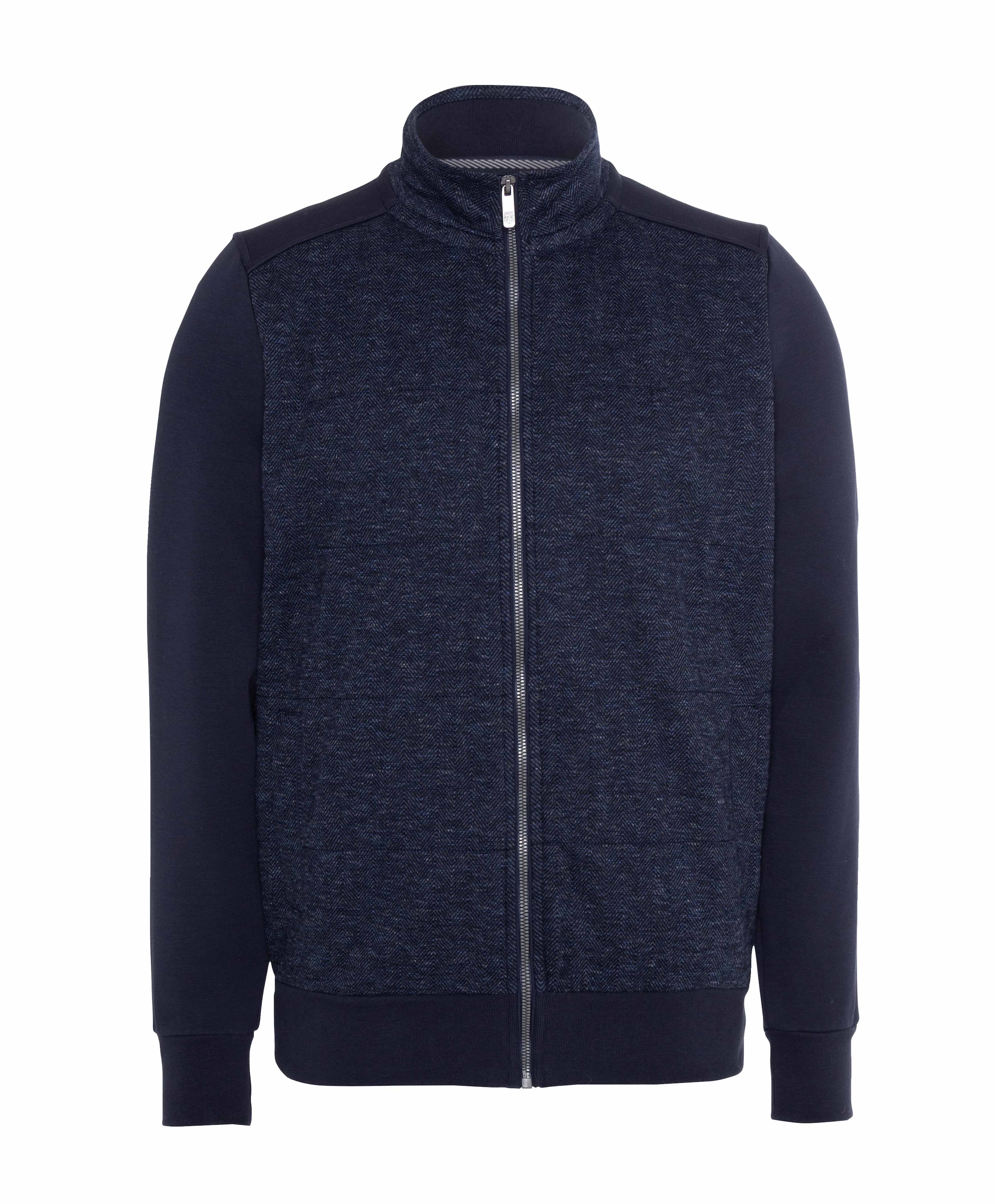 Heren vest blauw