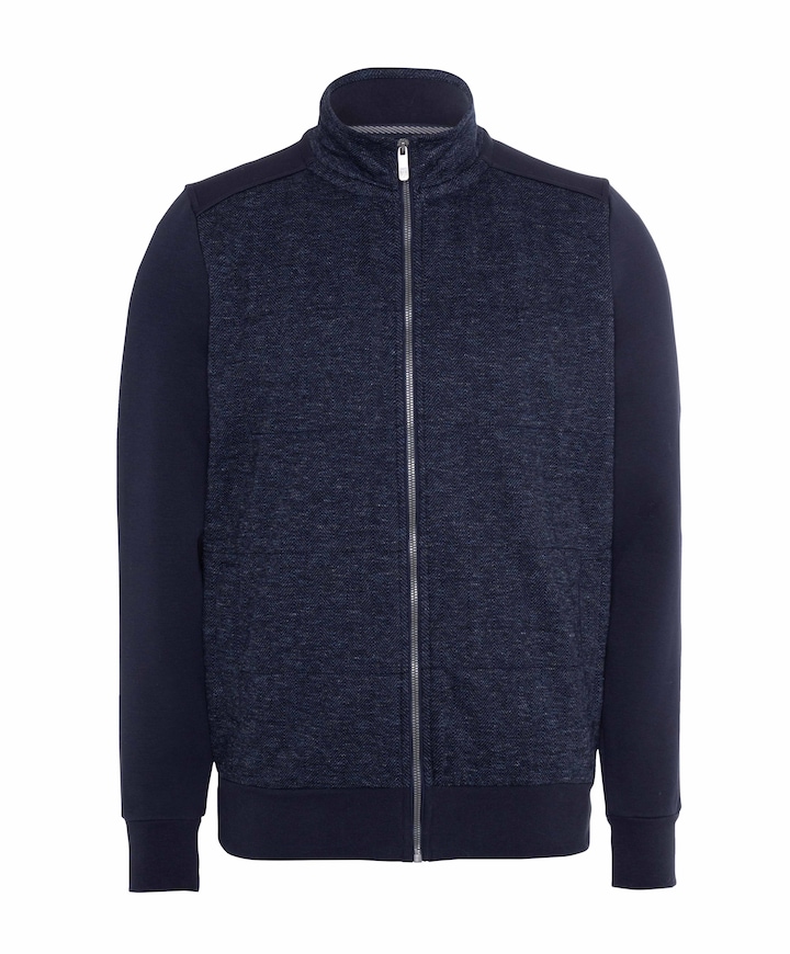 Heren vest blauw