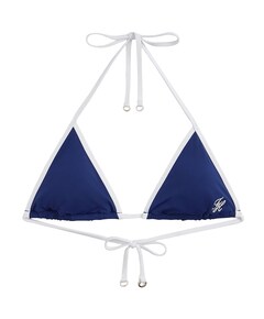 Dames bikinitop blauw