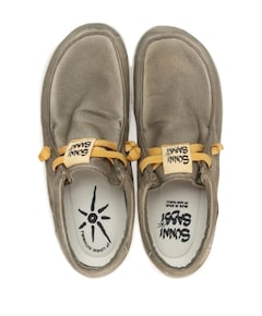 KUNASH_002 heren veterschoenen groen