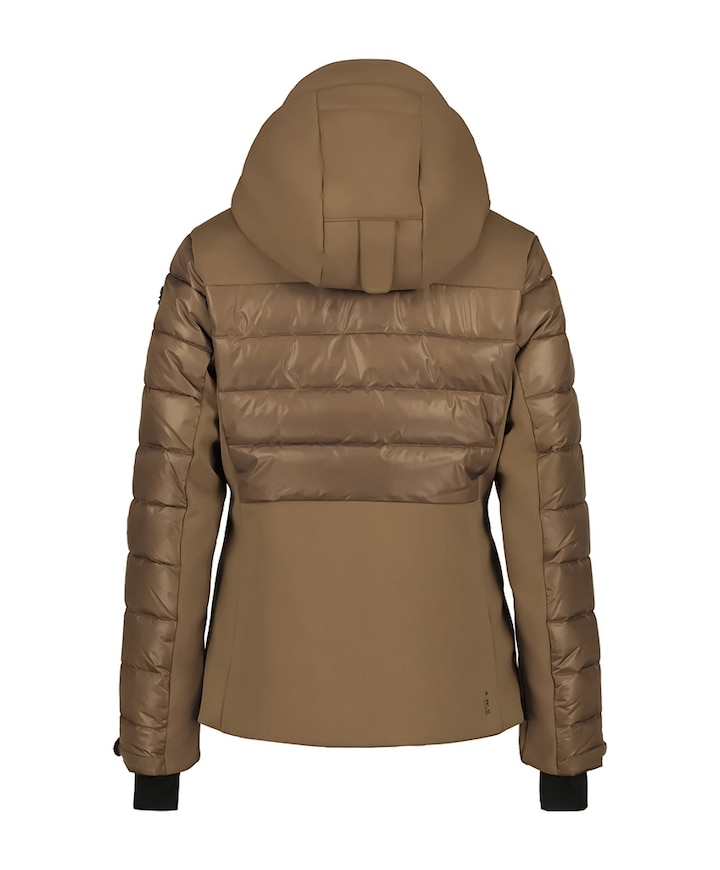Dames ski-jas beige