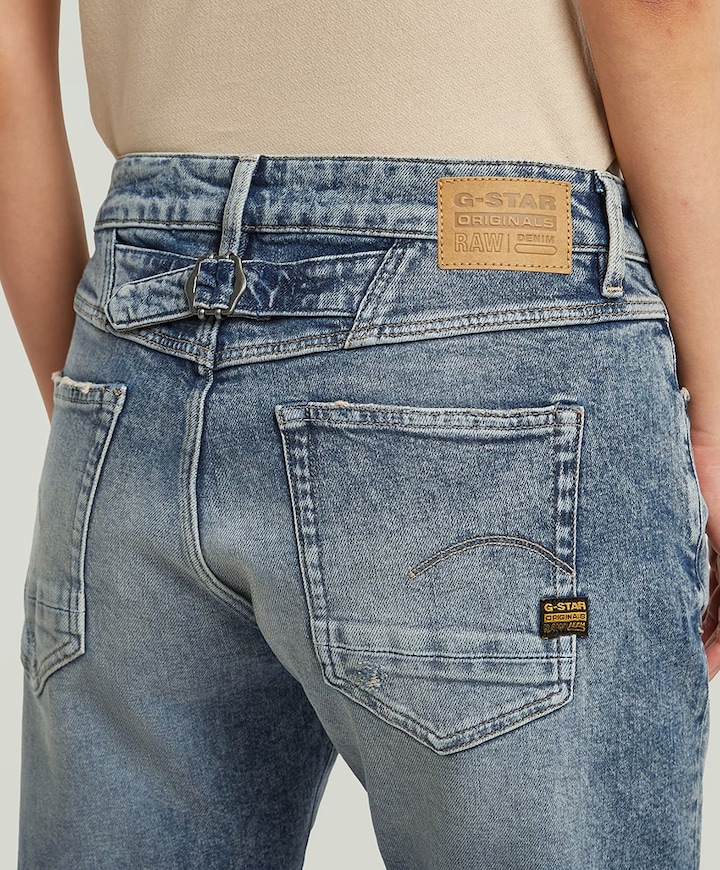 Kate Boyfriend Cinch Wmn dames jeans blauw
