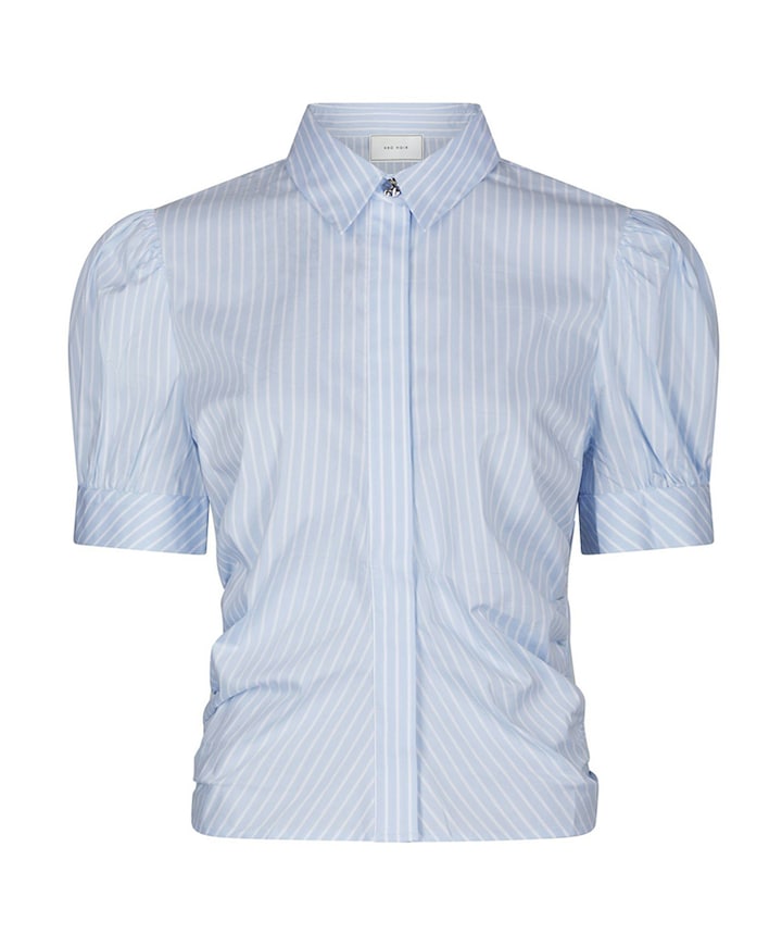 Dames blouse blauw