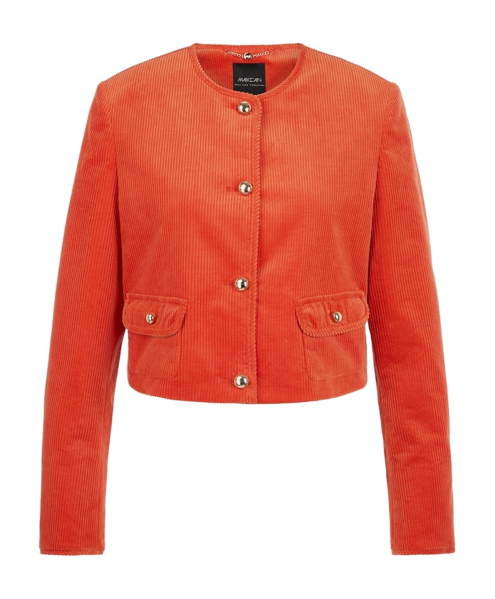 Dames jas oranje