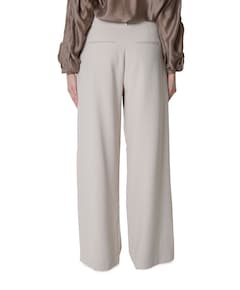 MSCHMirabelle Michelle HW Pleat dames broek beige