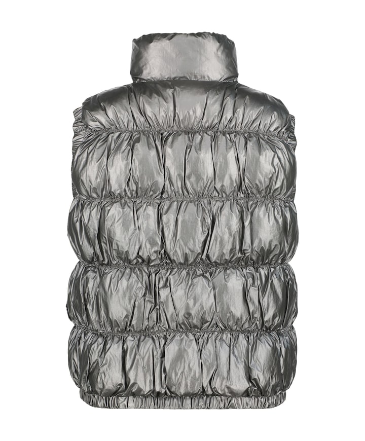 Dames bodywarmer grijs