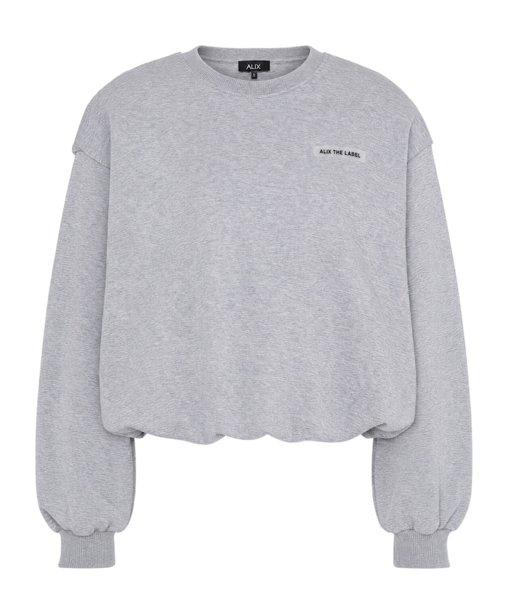 Dames sweater grijs