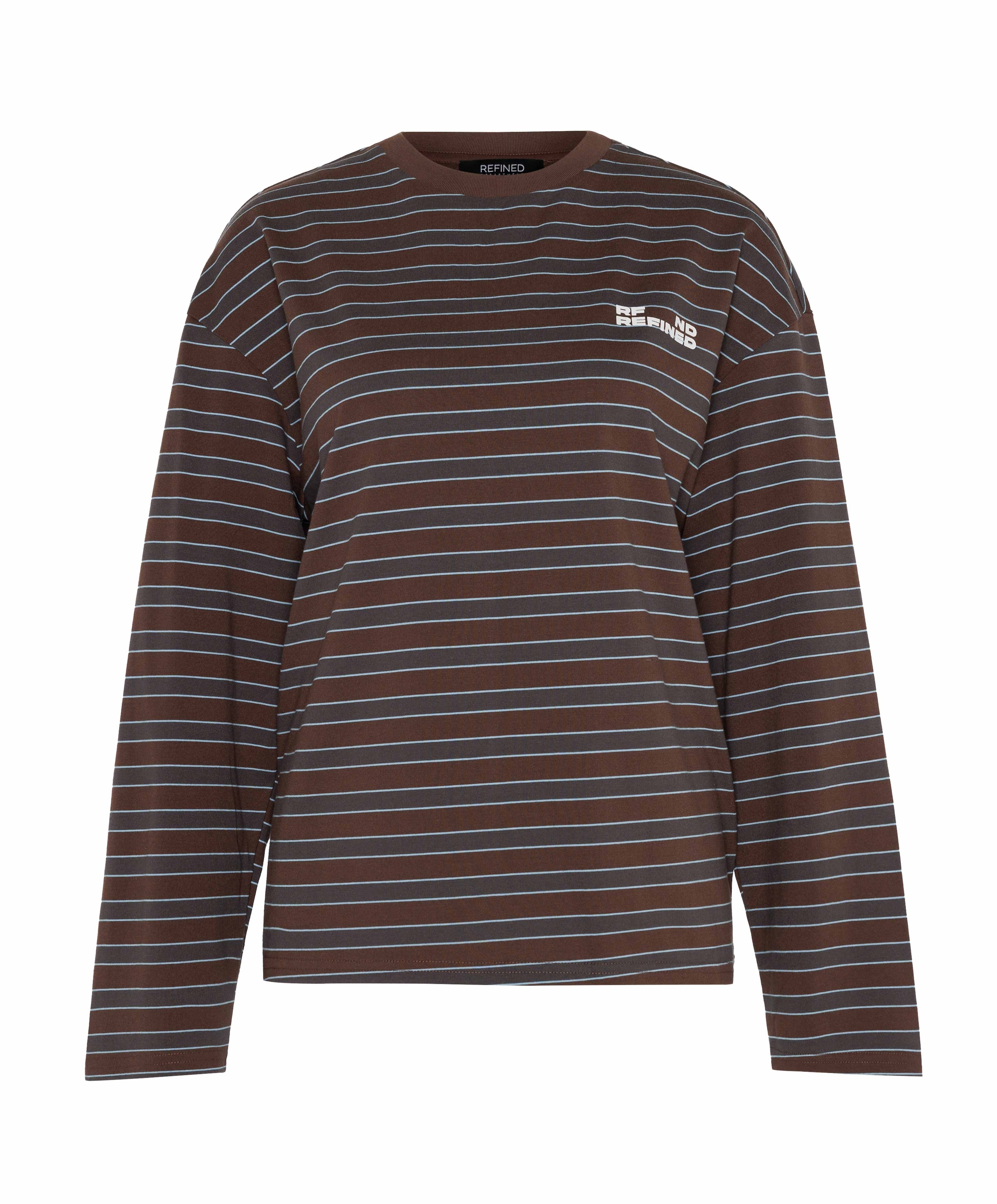 Dames longsleeve bruin