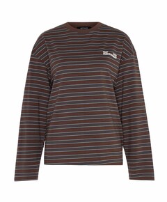 Dames longsleeve bruin