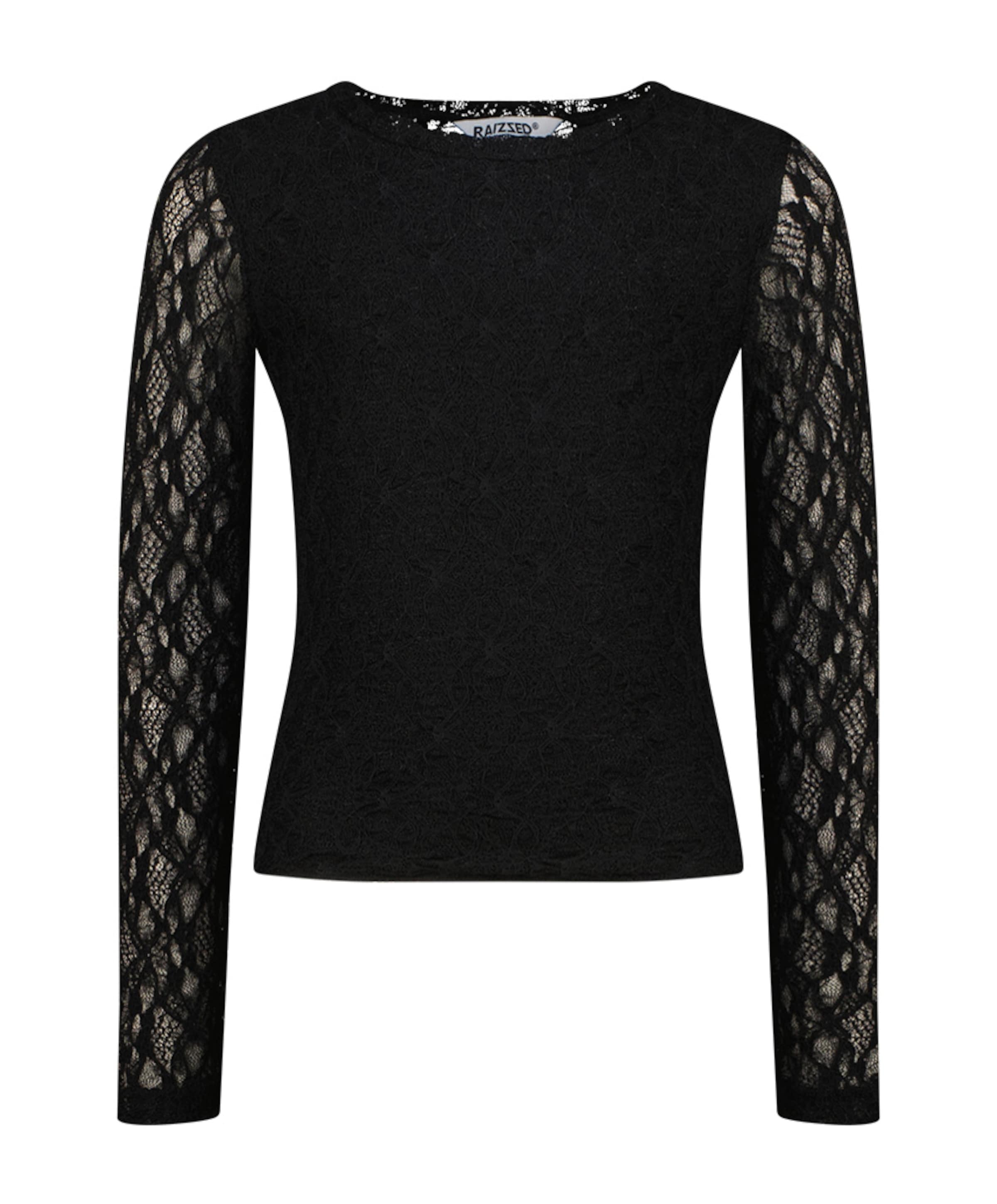 Meisjes longsleeve zwart
