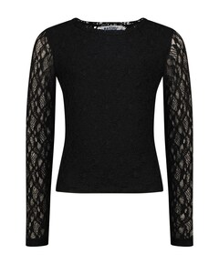 Meisjes longsleeve zwart