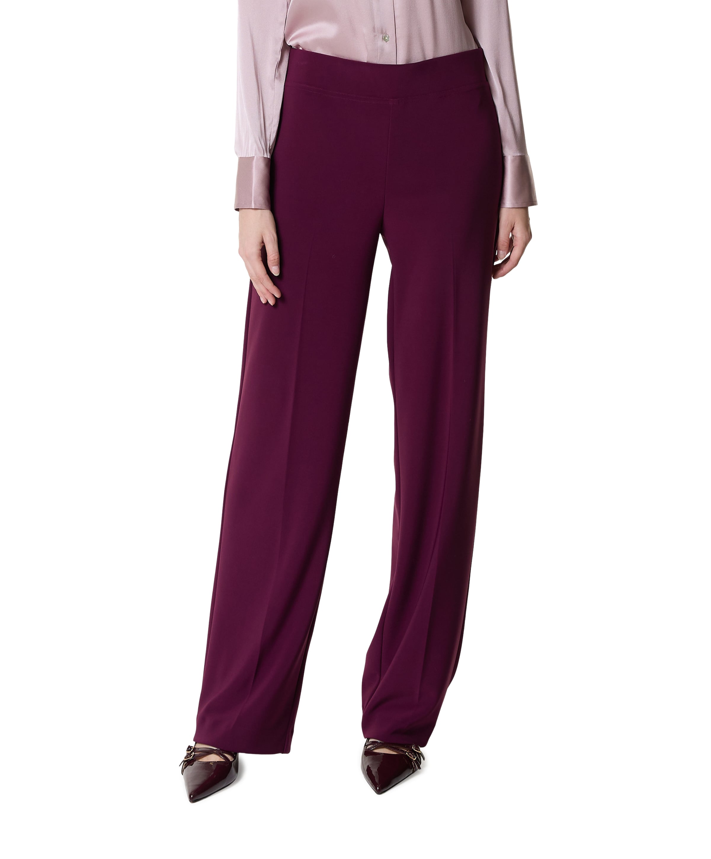 dames pantalon bordeaux