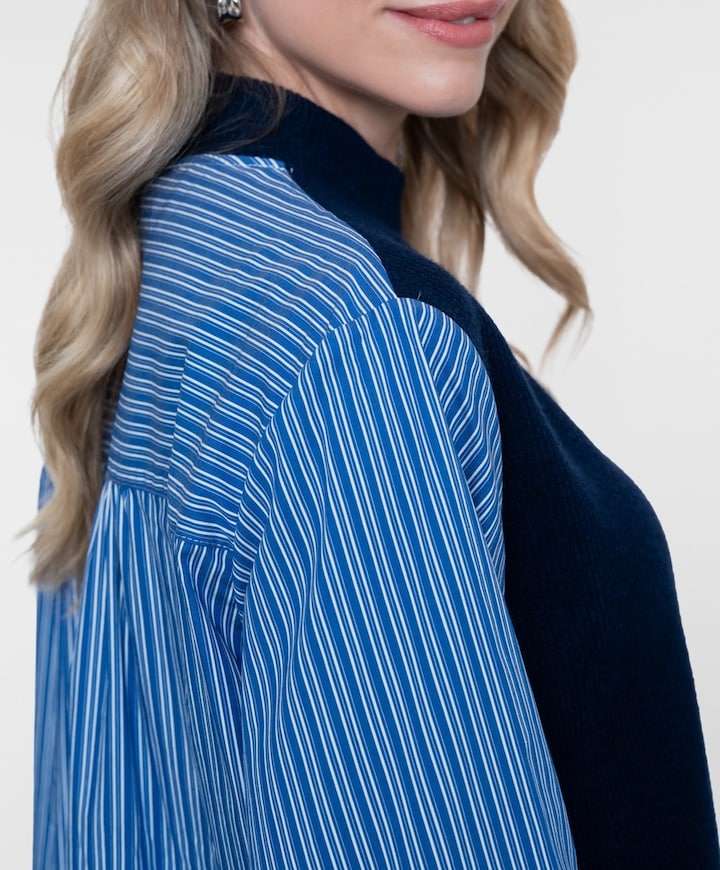 Dames trui blauw