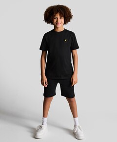 Sweat short jongens korte broek zwart