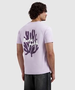 Heren T-shirt paars