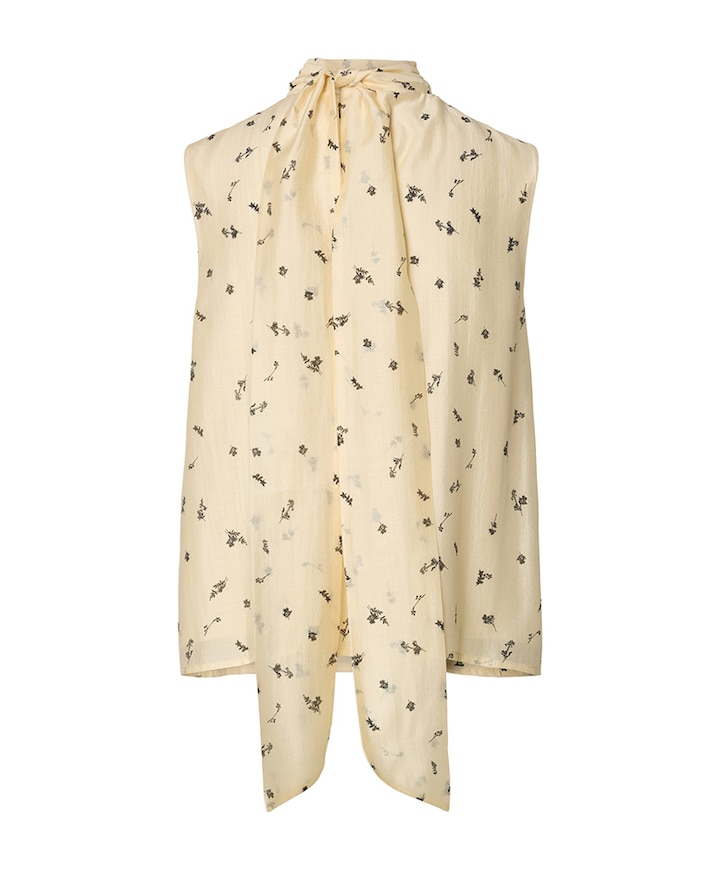 Dames top ecru