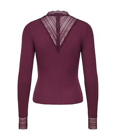 Dames longsleeve rood