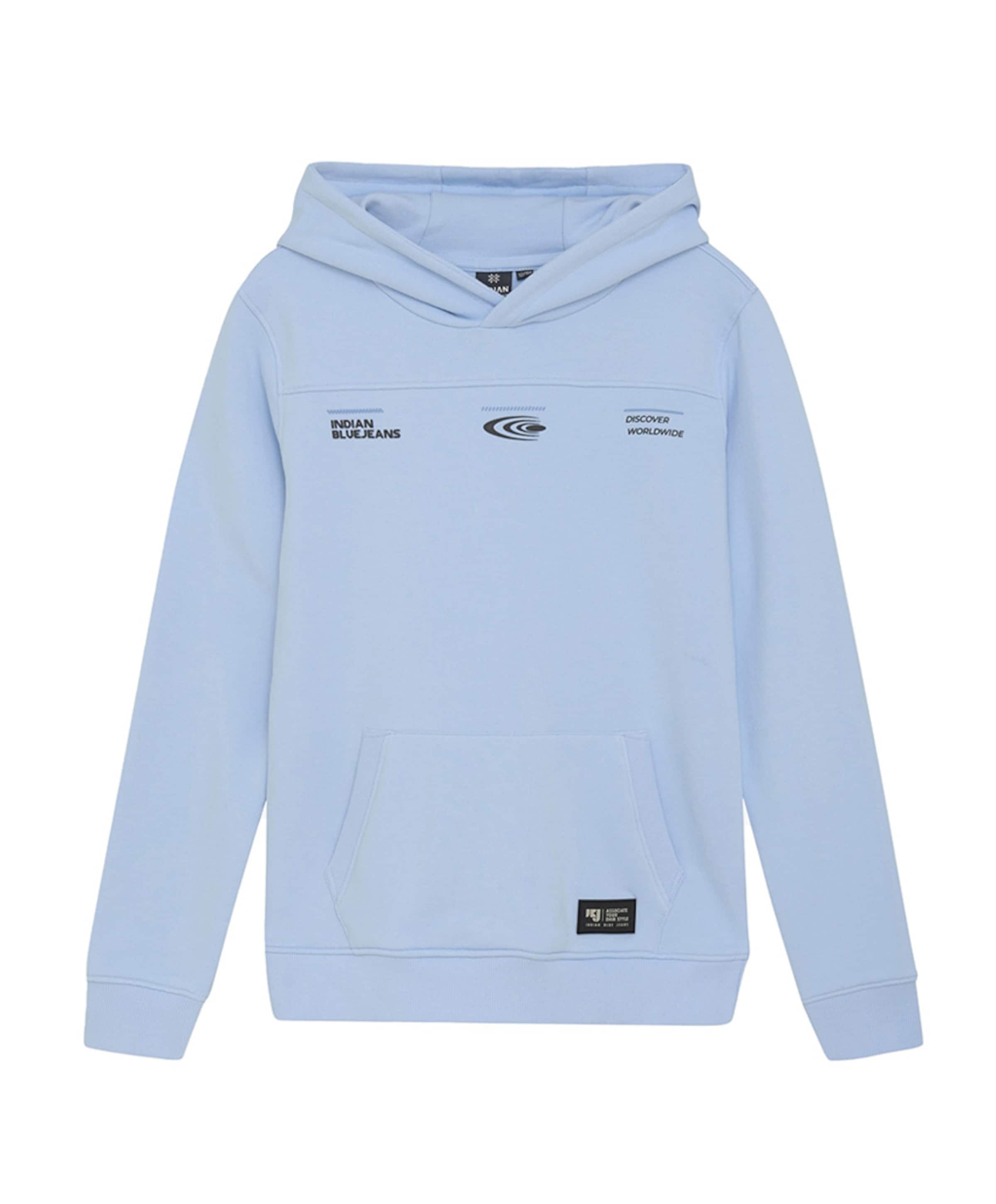 Hoodie blauw