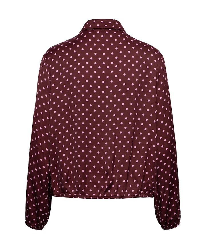 Dames blouse bordeaux