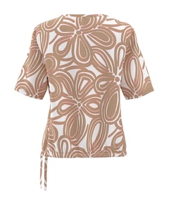 Dames T-shirt beige