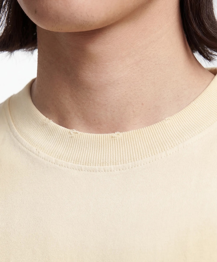 Heren T-shirt geel