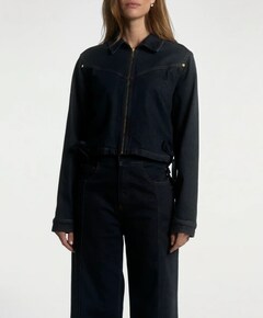 Dames jas blauw