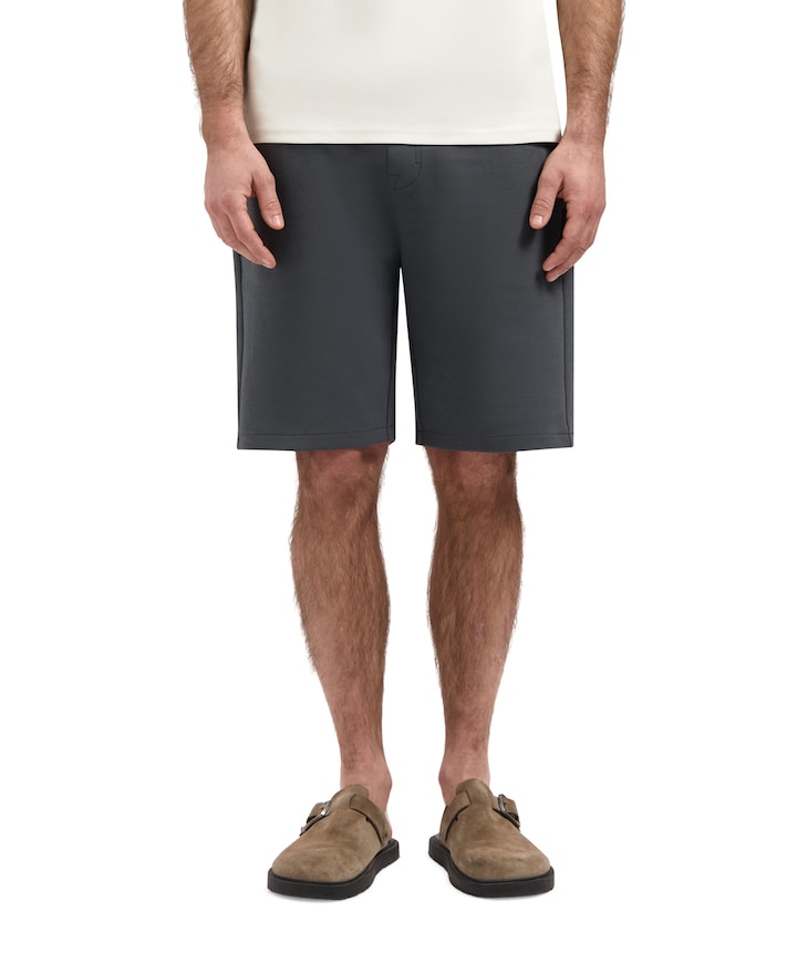 Short Jersey heren korte broek grijs