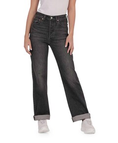 Ribcage full length broek zwart