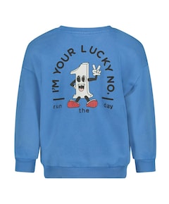 Jongens sweater blauw