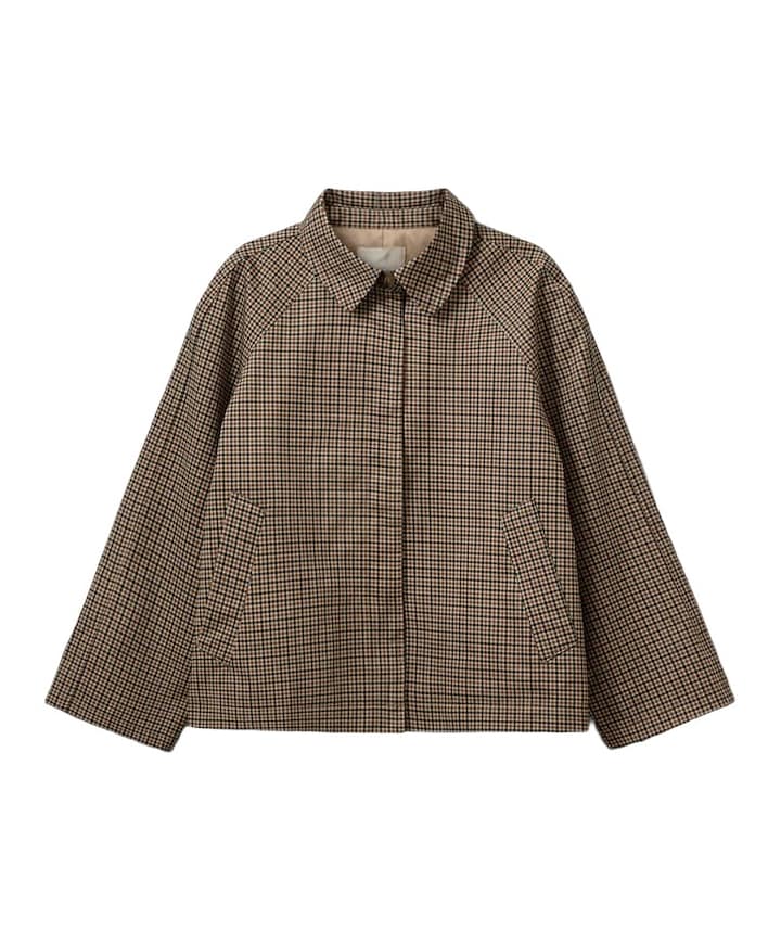 Meisjes jas beige