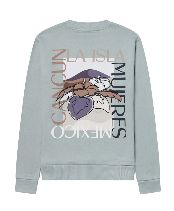 Heren sweater grijs