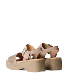 dames sandalen beige