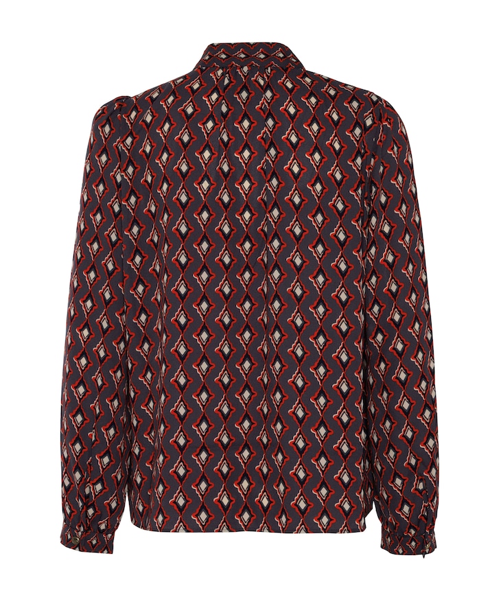 Dames blouse grijs