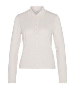 Dames polo ecru