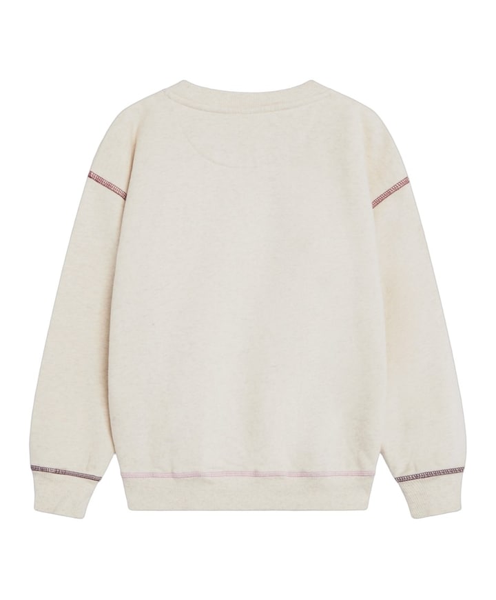 Meisjes sweater ecru
