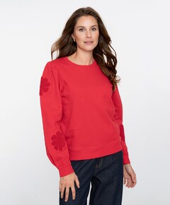 Dames sweater rood