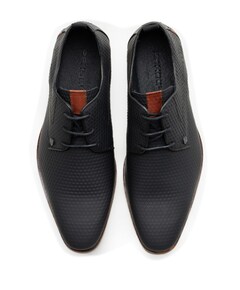 Greg triangle bf  heren veterschoenen zwart