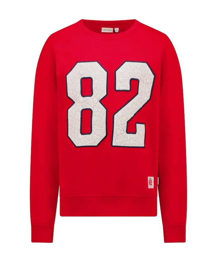 Meisjes sweater rood