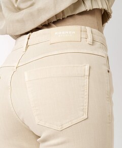 Antonia Bootcut dames jeans beige