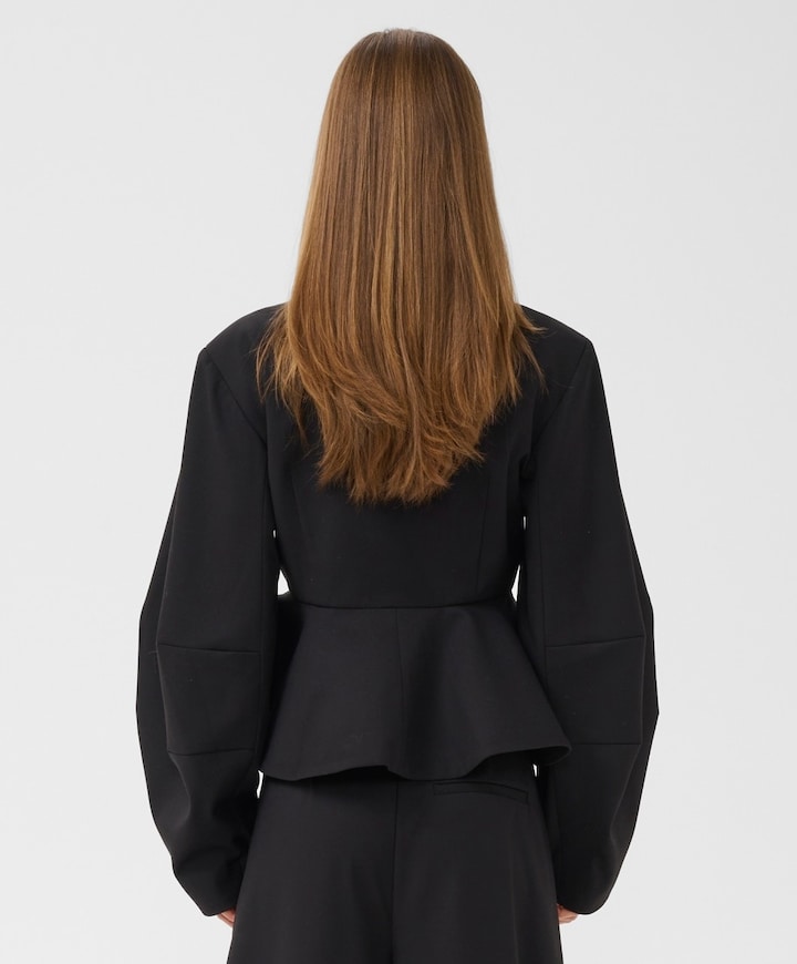 Dames blazer zwart
