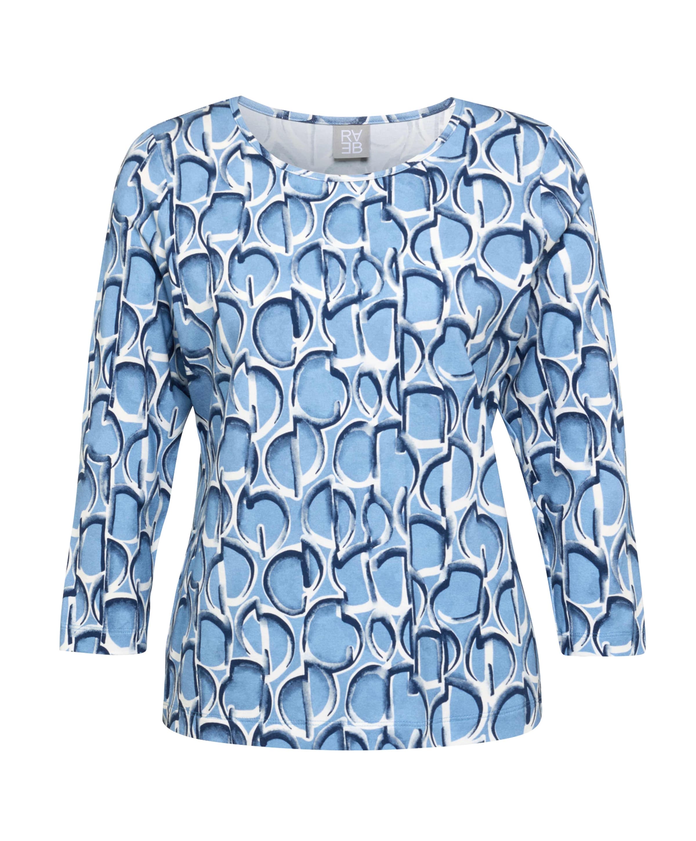 Dames longsleeve blauw
