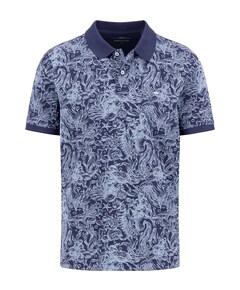 Heren polo blauw