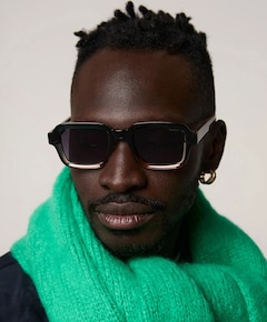 Heren zonnebril geel