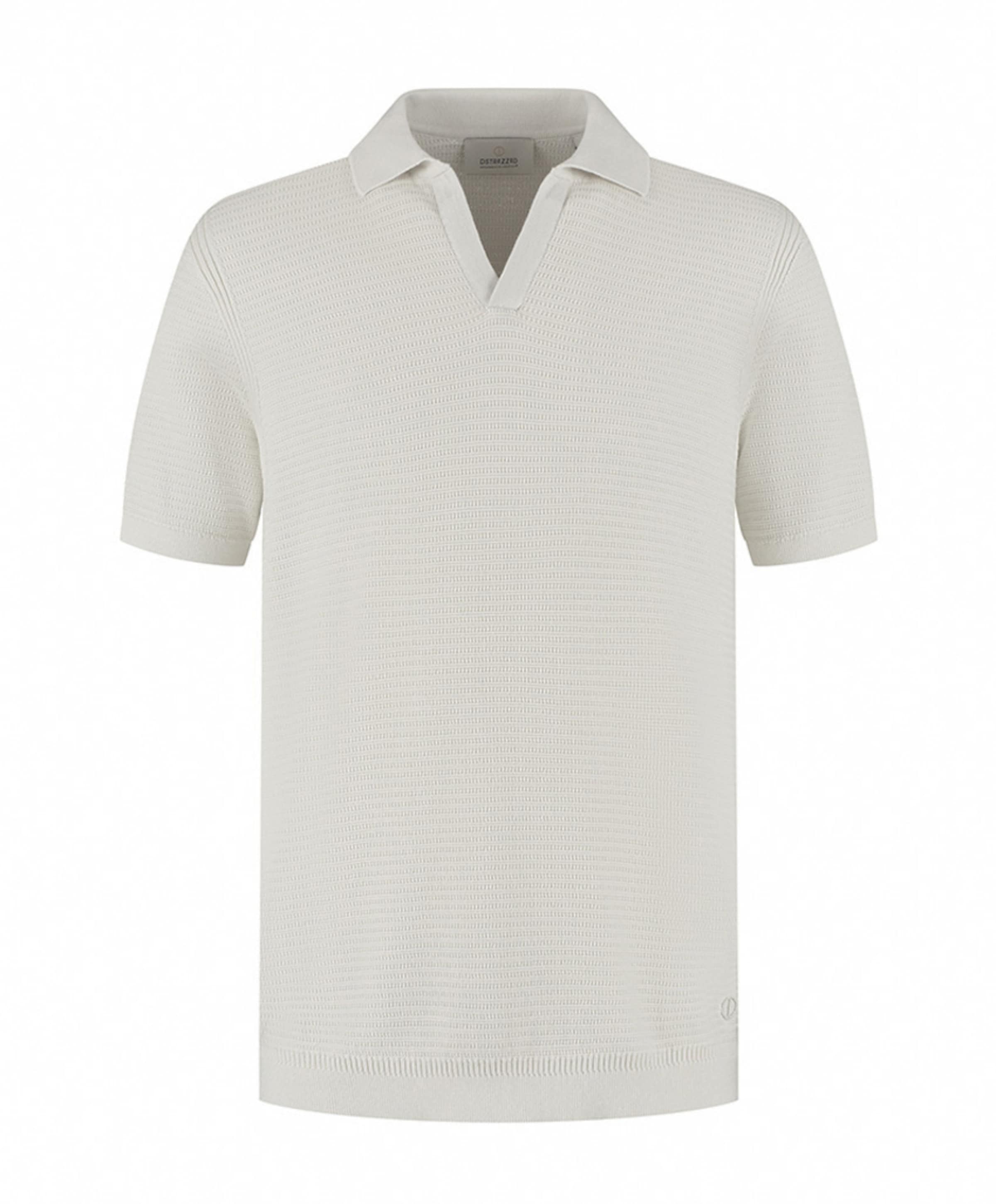 Heren polo zilver