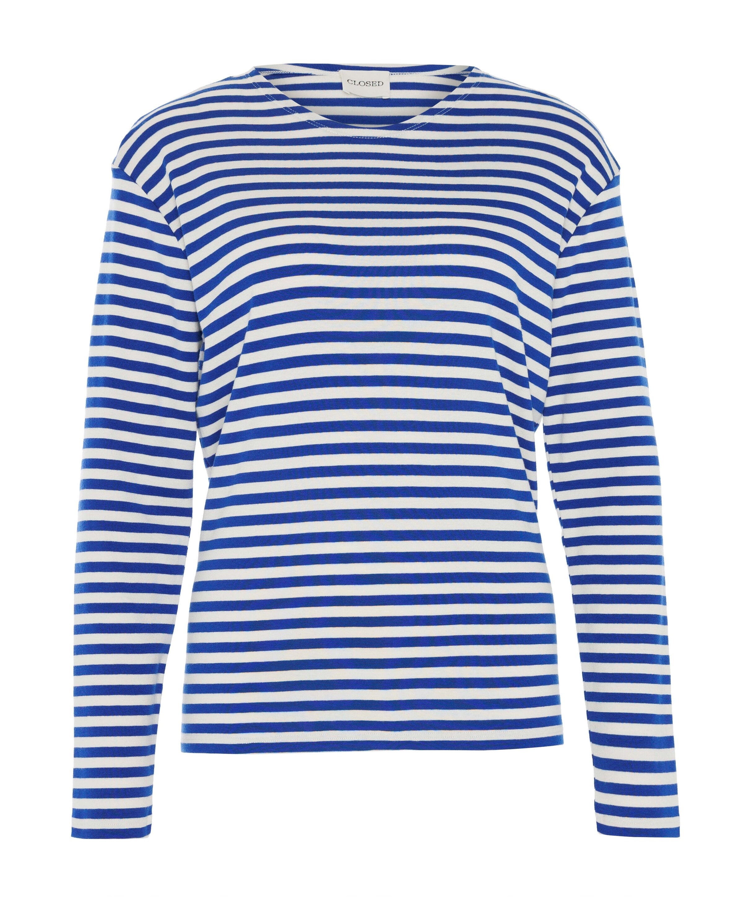 Dames longsleeve blauw