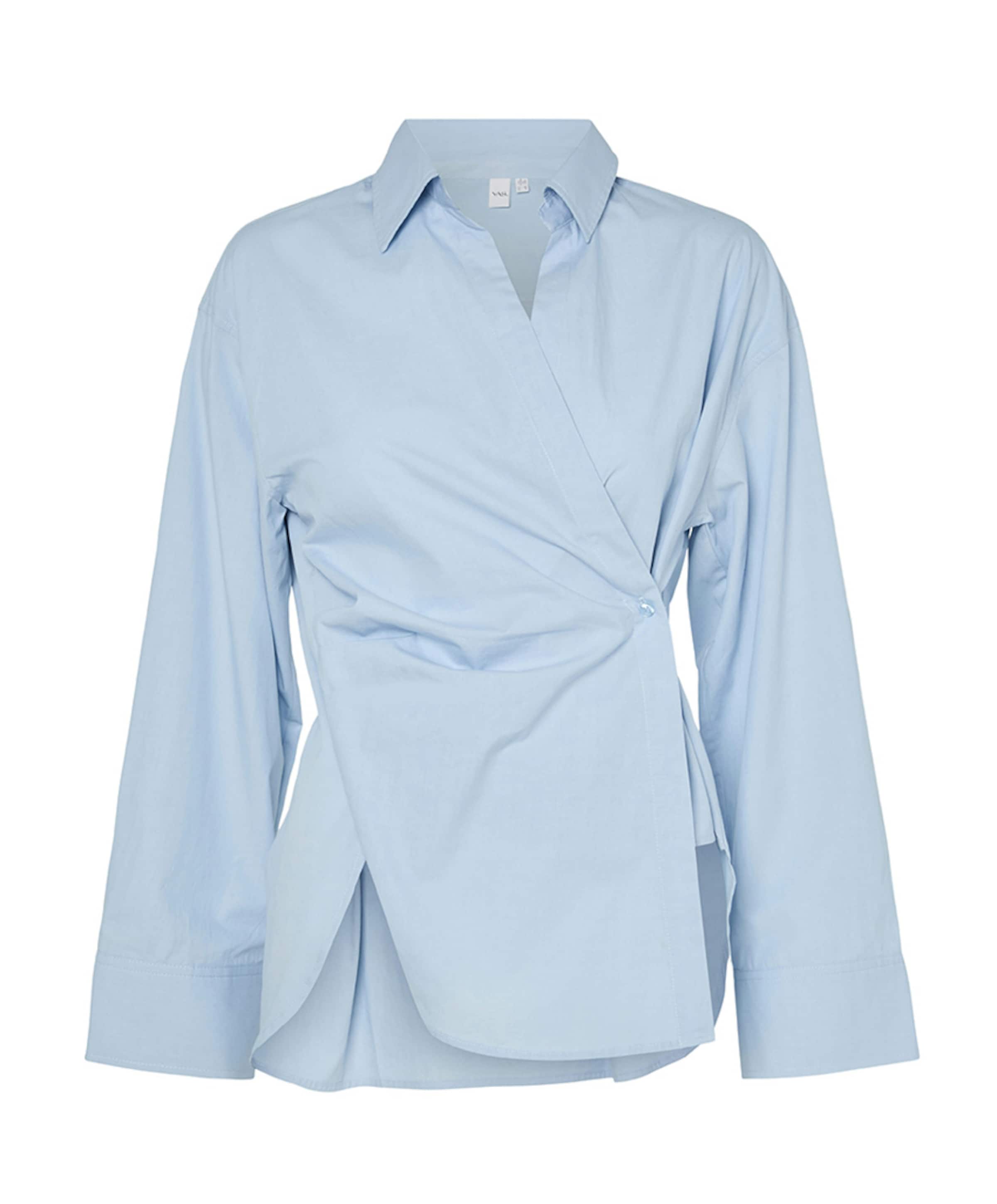 Dames blouse blauw