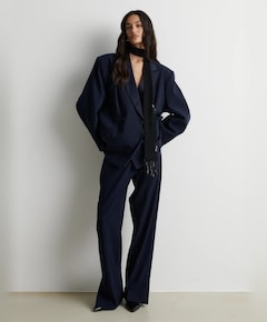 Dames blazer blauw