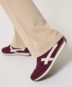 dames sneakers bordeaux