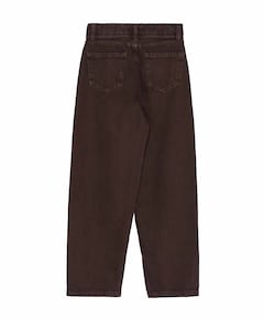 KOGGIANNA MW STRAIGHT COL DNM TAI meisjes jeans bruin